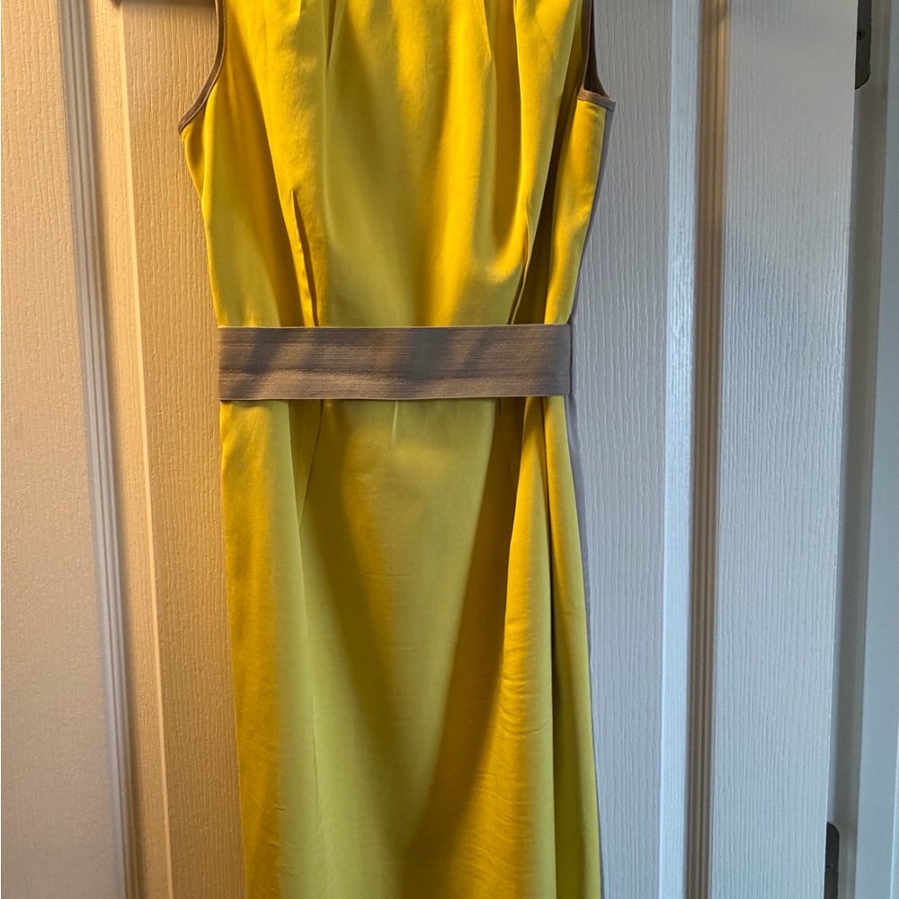Ann Taylor Sunlit Midi Dress with Slate Band